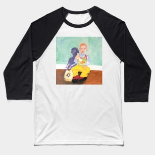 toddler on the phone Baseball T-Shirt